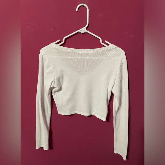 Bozzolo Thermal Long Sleeve Crop Top - Picture 4 of 4
